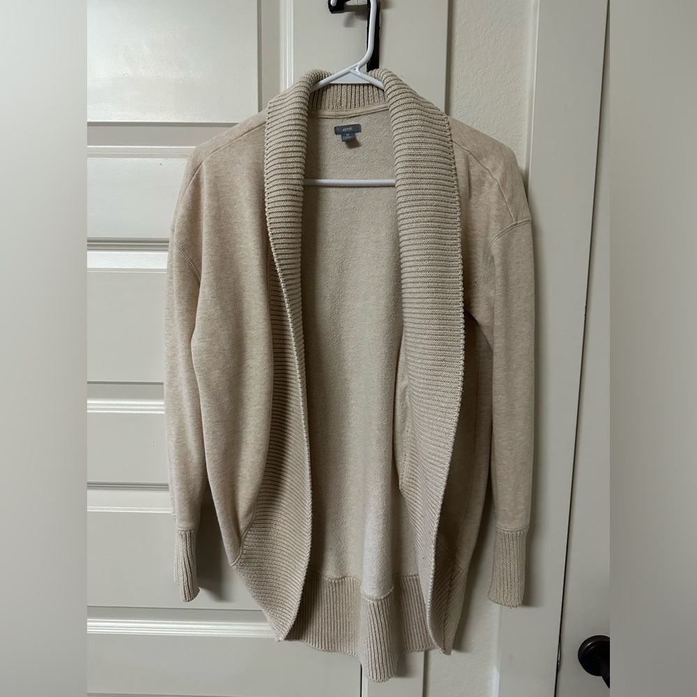 Aerie beige cardigan size small